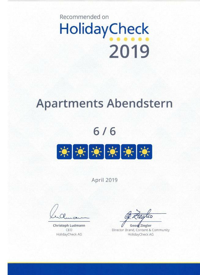 Gaestehaus Ferienwohnung Abendstern Руст Экстерьер фото